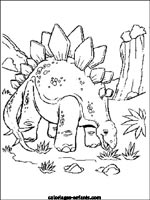 Coloriages de dinosaures