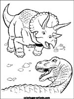 Coloriages de dinosaures