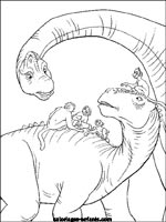 Coloriages de dinosaures