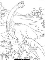 Coloriages de dinosaures