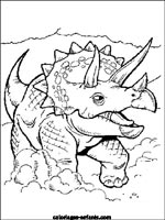 Coloriages de dinosaures