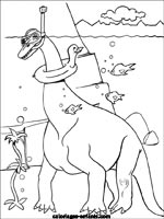 Coloriages de dinosaures