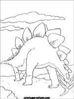 Coloriages de dinosaures