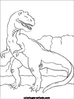 Coloriages de dinosaures