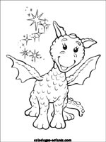 Coloriages de dragons
