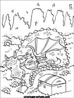 Coloriages de dragons