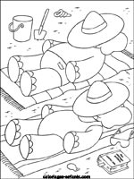 Coloriages d'&eacute;l&eacute;phants