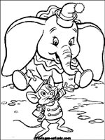 Coloriages d'&eacute;l&eacute;phants