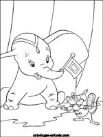 Coloriages d'&eacute;l&eacute;phants