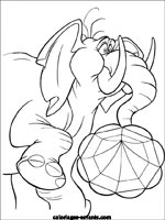 Coloriages d'&eacute;l&eacute;phants