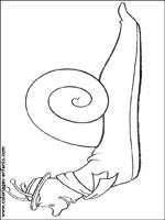 Coloriages d'escargots