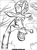 Coloriages de girafes