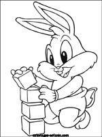 Coloriages de lapins