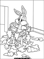 Coloriages de lapins