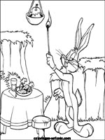 Coloriages de lapins