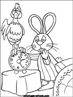 Coloriages de lapins