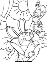 Coloriages de lapins