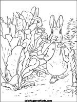 Coloriages de lapins