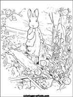 Coloriages de lapins