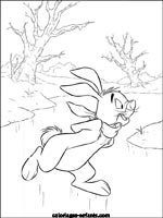 Coloriages de lapins