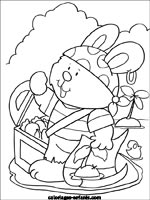 Coloriages de lapins