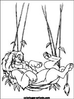 Coloriages de lions