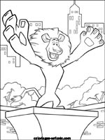 Coloriages de lions