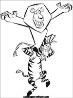 Coloriages de lions