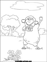 Coloriages de moutons