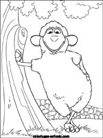 Coloriages de moutons