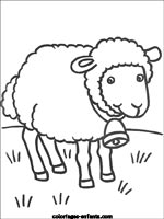 Coloriages de moutons