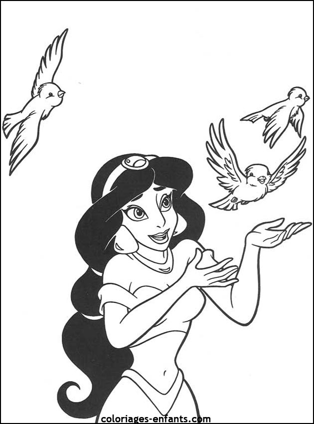 coloriage d'oiseaux - dessin  colorier d'animaux