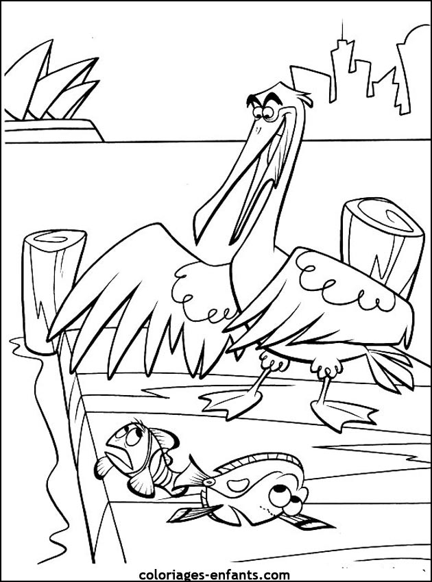 coloriage d'oiseaux - dessin  colorier d'animaux