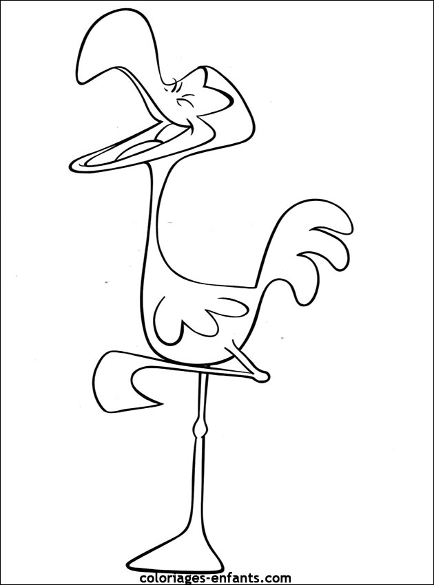 coloriage d'oiseaux - dessin  colorier d'animaux