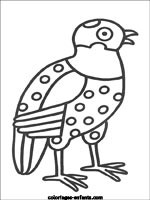 Coloriages d'oiseaux