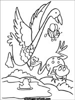 Coloriages d'oiseaux