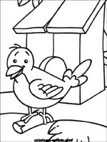 Coloriages d'oiseaux