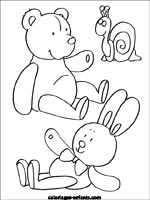 Coloriages d'ours