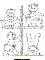 Coloriages d'ours