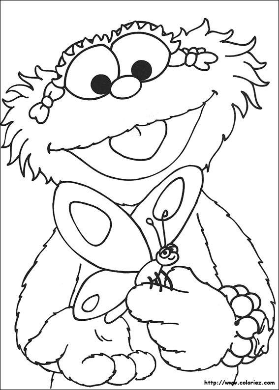 coloriage de papillons sur coloriages-enfants.com