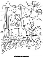 Coloriages de papillons