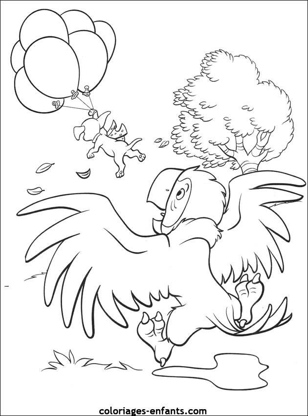 coloriage de perroquet sur coloriages-enfants.com