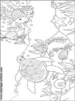 Coloriages de poissons