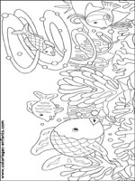 Coloriages de poissons