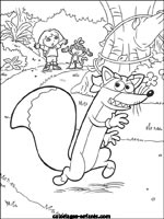 Coloriages de renards