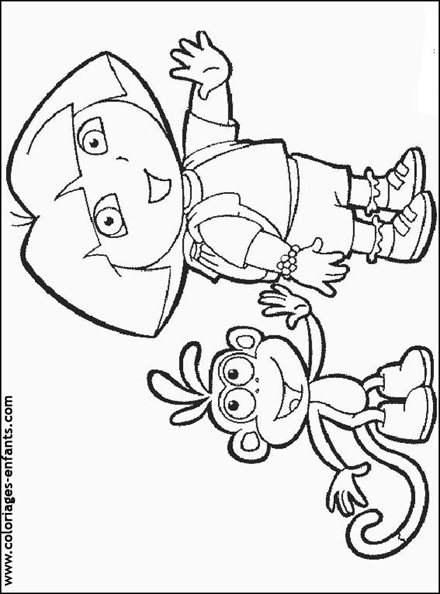 coloriage de singe