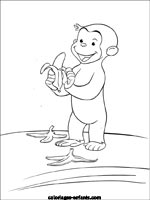 Coloriages de singes