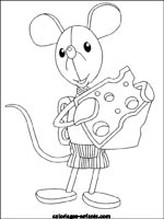 Coloriages de souris