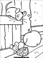 Coloriages de souris