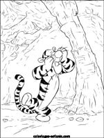 Coloriages de tigres